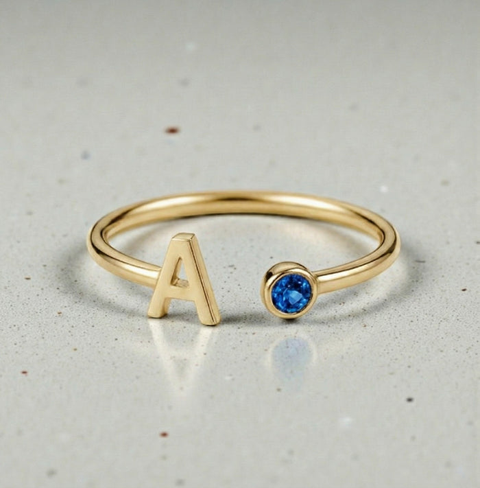 Aveline Personalized Ring