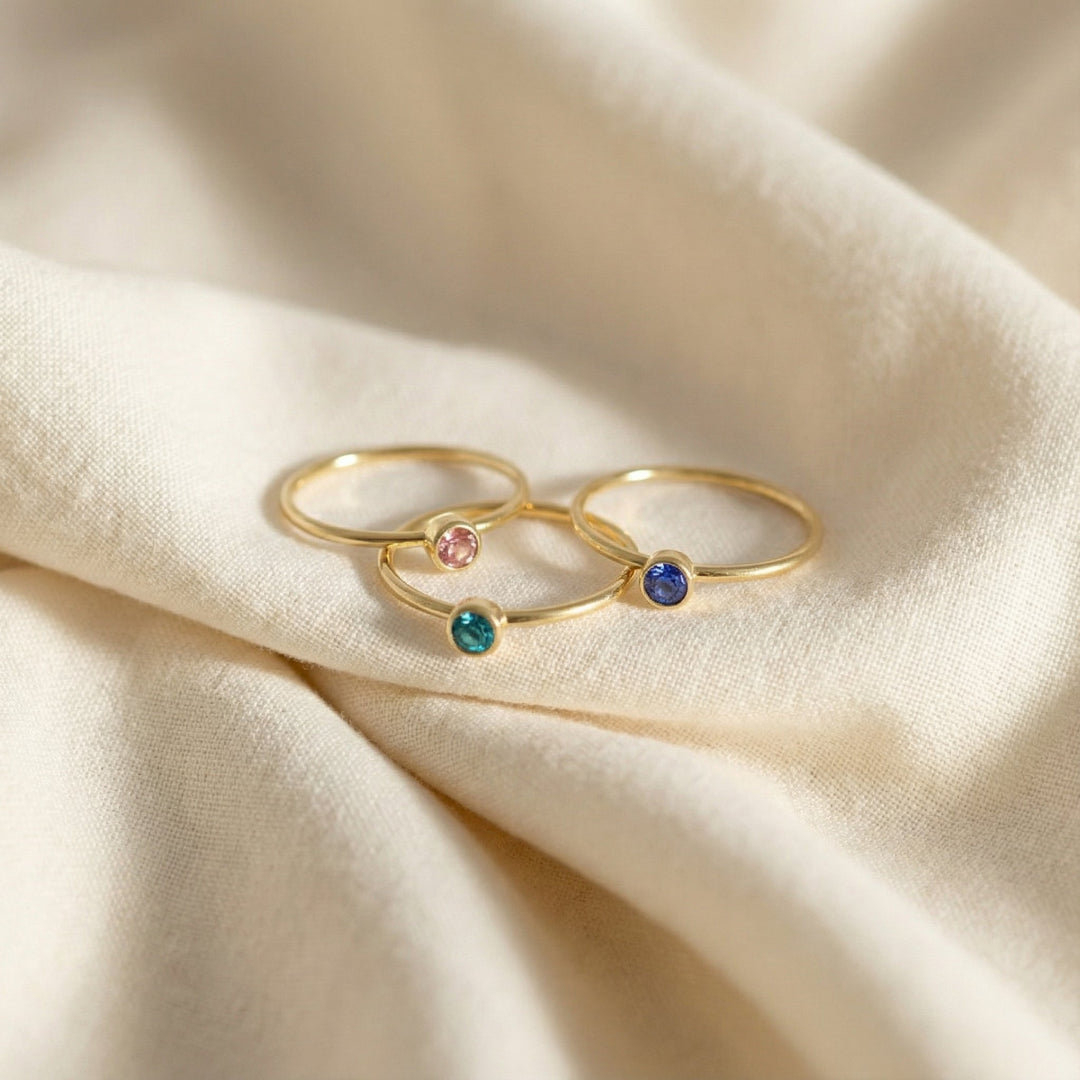 Mémoire Birthstone Ring