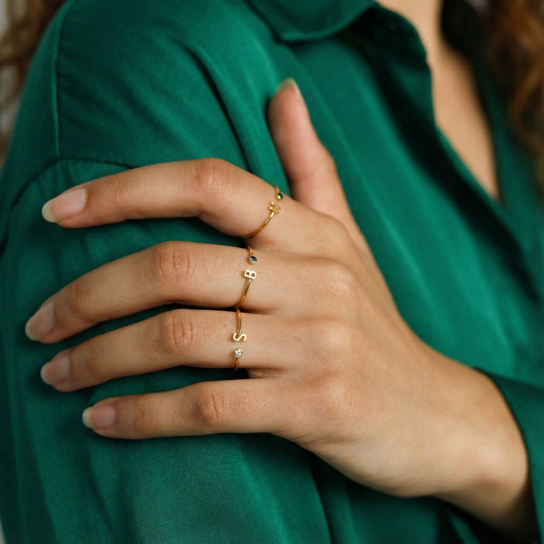 Aveline Personalized Ring