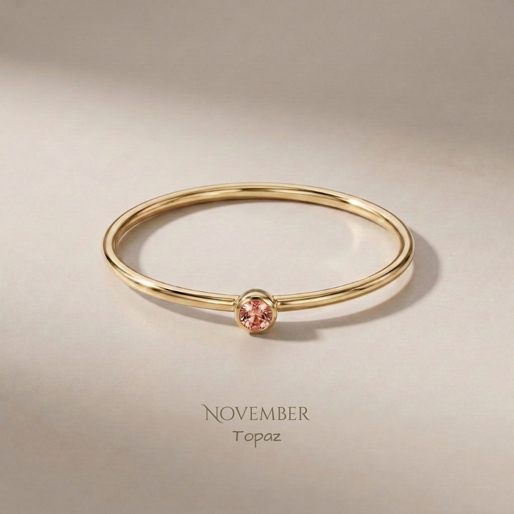 Mémoire Birthstone Ring