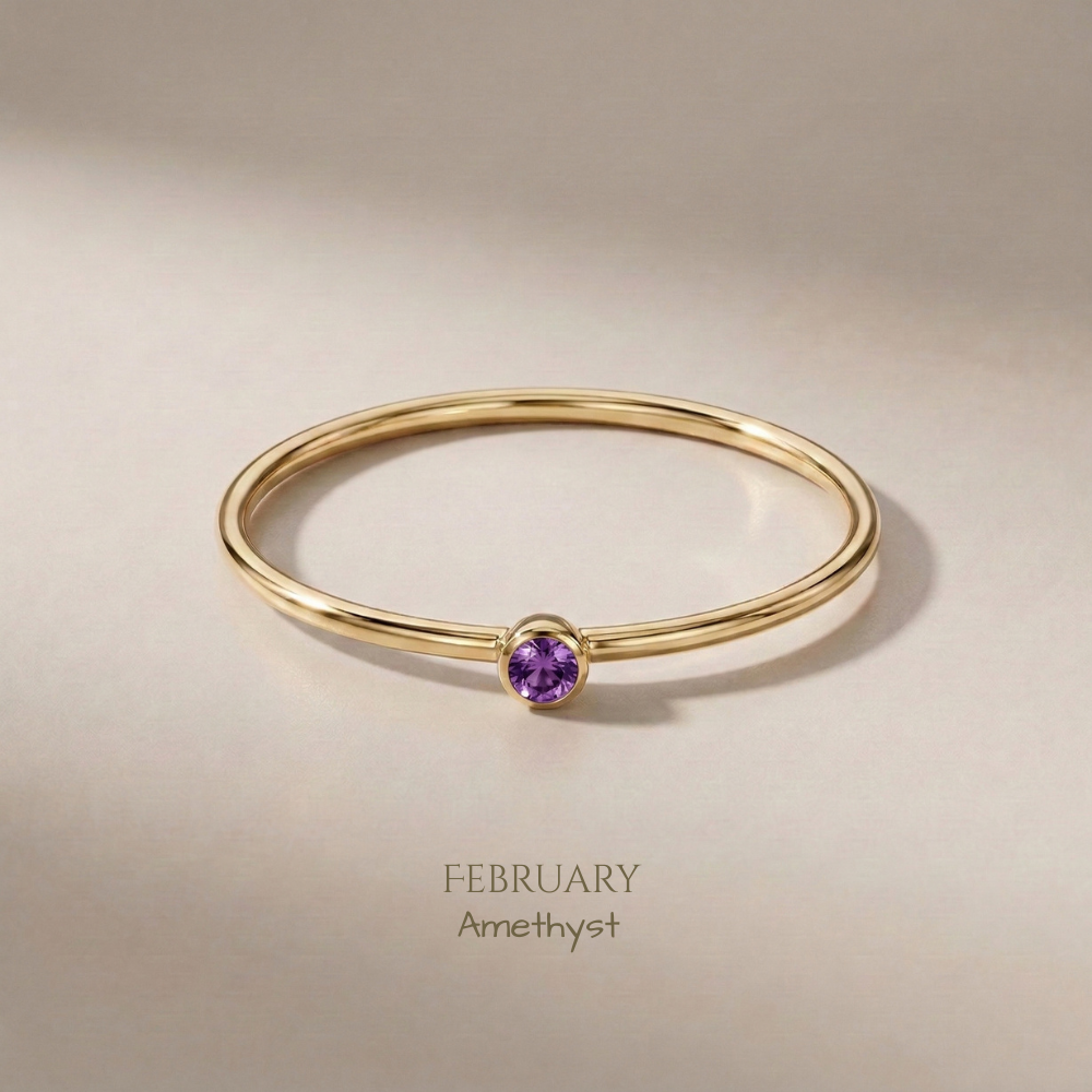 Mémoire Birthstone Ring