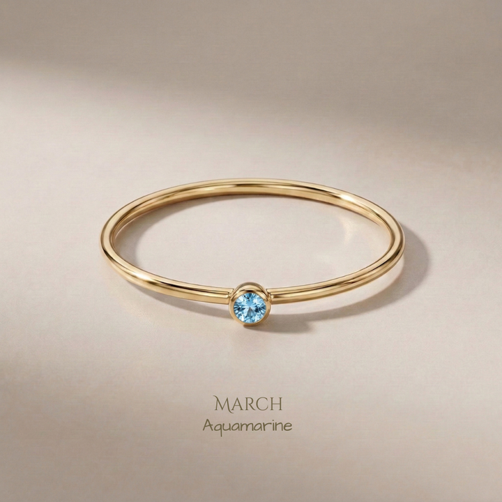 Mémoire Birthstone Ring