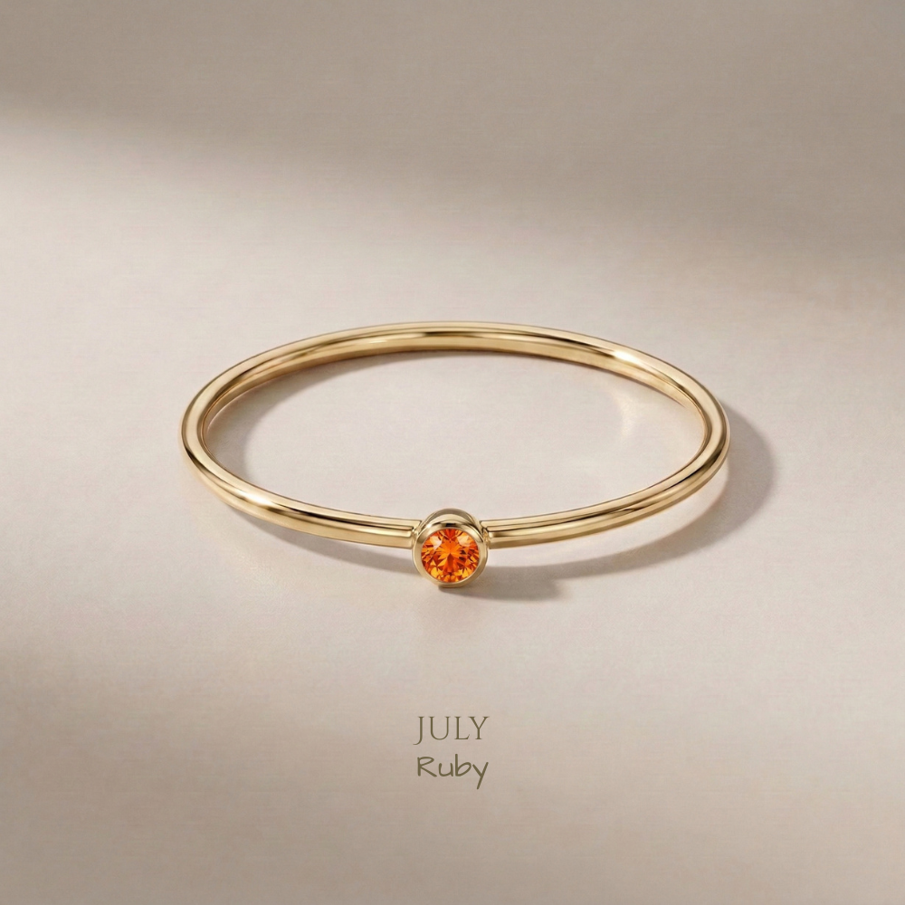 Mémoire Birthstone Ring