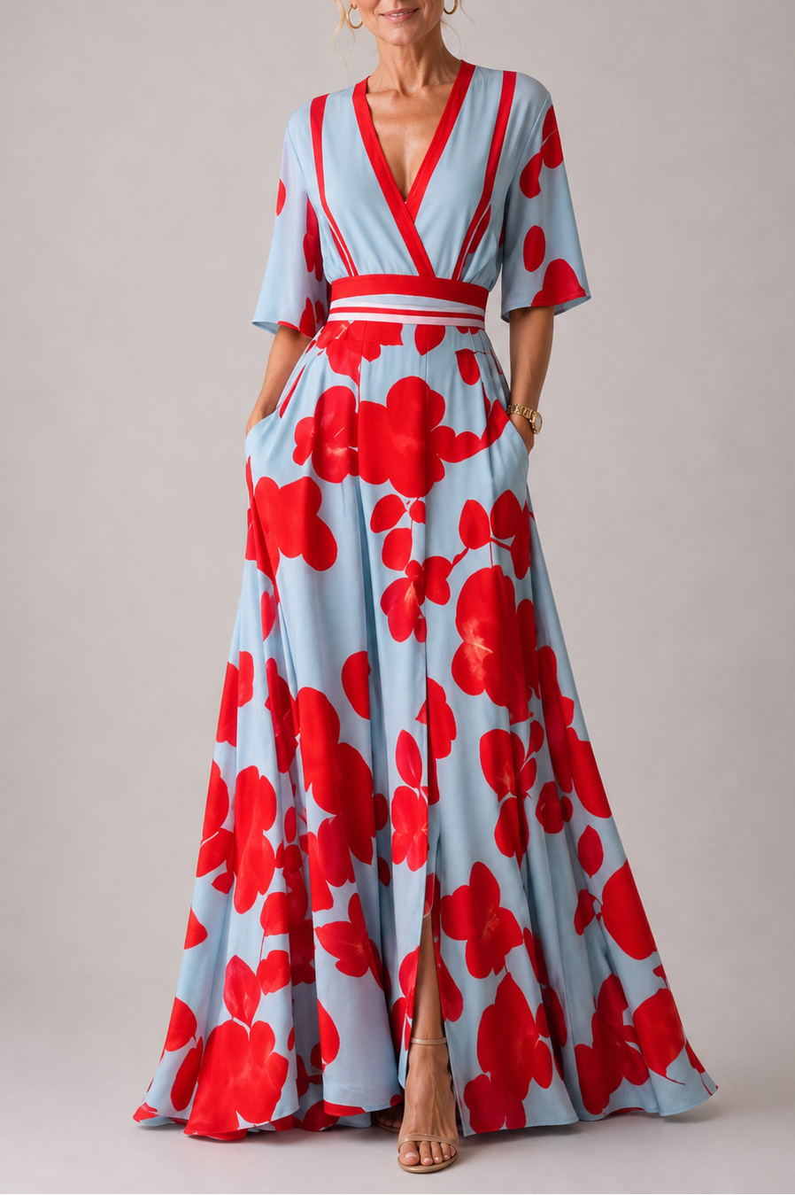 Ysa | Chic Dress with Floral Print